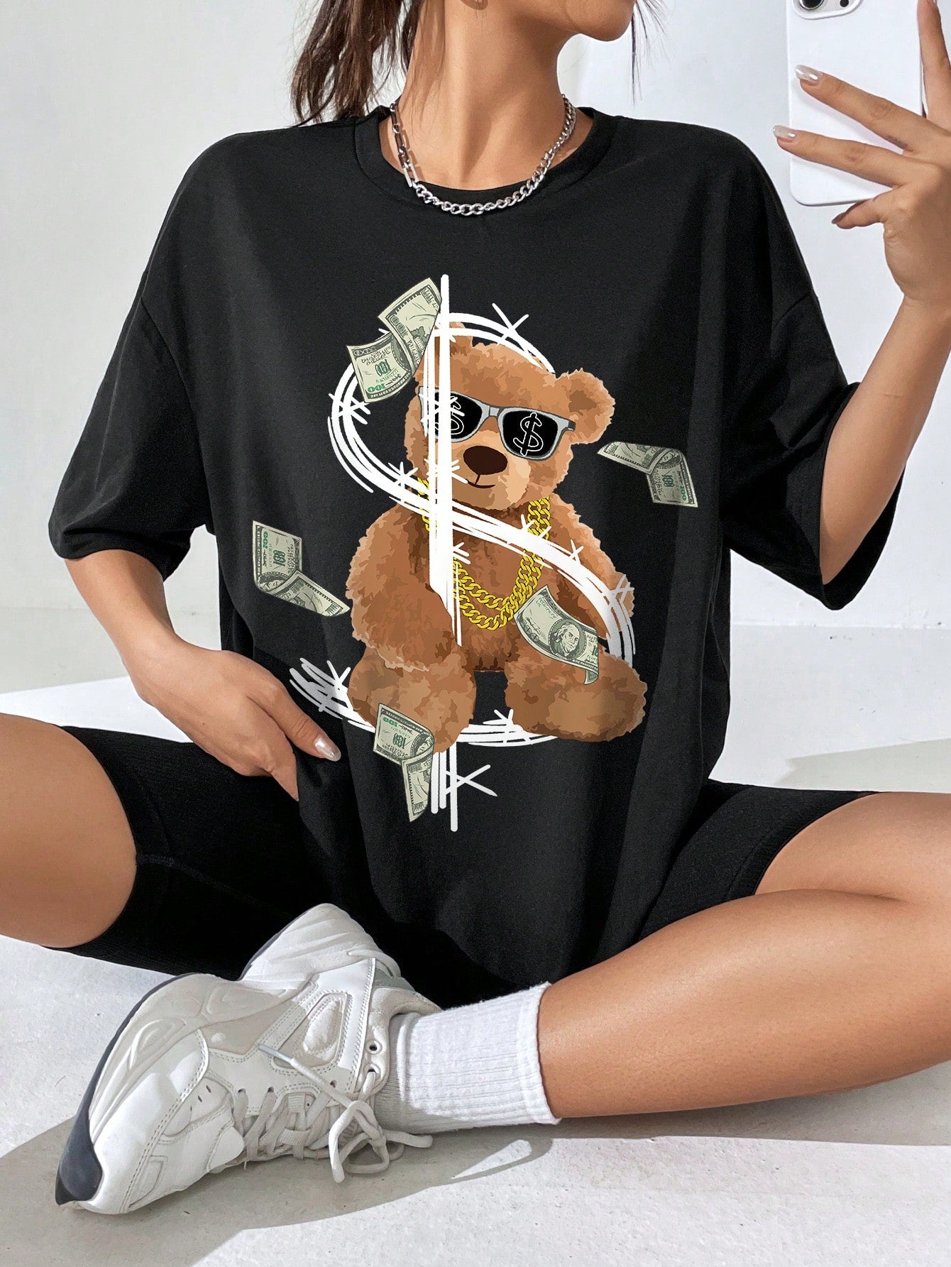 Camiseta Básica Money Bear