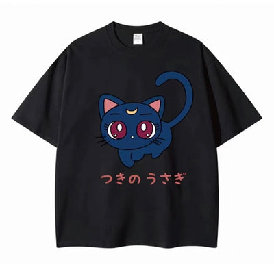 Camiseta Infantil Sailor Cat Cute