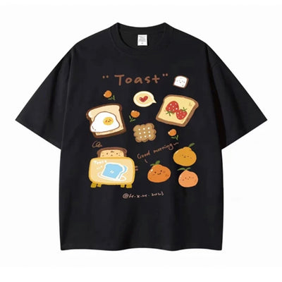 Camiseta Infantil Toast Good Morning