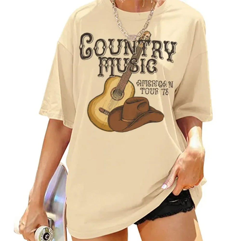 Camiseta Básica Country Music
