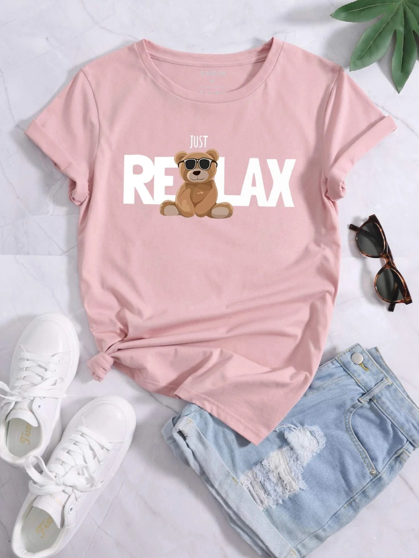 Camiseta Feminina Teddy Bear Relax