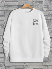 Blusa Moletom Masculino Urso Fight Hard Bear