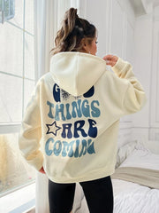 Blusa Moletom Good Things Are coming
