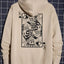 Blusa Moletom Masculino Carta Baralho Rei Esqueleto King Skull - pérola