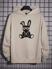 Blusa Moletom Masculino Street Coelho Bunny Thug