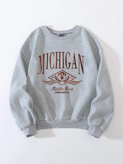 Blusa Moletom Michigan Middle West