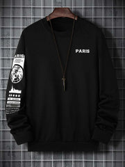 Blusa Moletom Paris Global Estilo Street