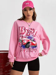 Blusa Moletom Pink Oportunnity