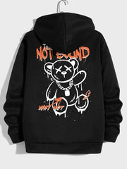 Moletom Masculino Not Bound Urso Bear