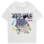 Camiseta Básica Com Estampa Menino Fashion Streetwear