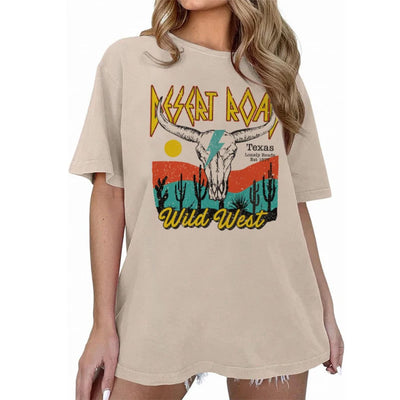 Camiseta básica feminina Cabeça De Touro