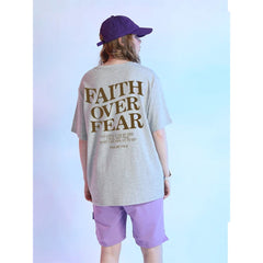 Camiseta Básica Faith Over Fear