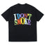 Camiseta Básica Com Estampa Letras Coloridas