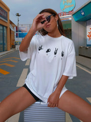 Camiseta Básica Love em Libras