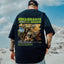 Camiseta Básica Com Estampa Renaissance Arte e Estilo Street- Preto