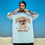 Camiseta Básica Showing Branco