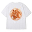 Camiseta básica com estampa Tigre Laranja