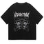 Camiseta Básica Com Estampa Ursinhos Demoníacos