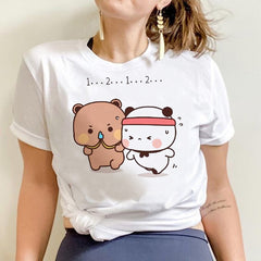 Camiseta Básica Ursinho Personal 1...2...