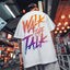 Camiseta Básica Com Estampa Walk The Talk