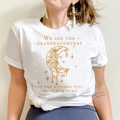 Camiseta básica com estampa Meia lua