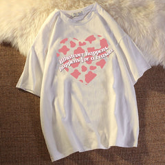 Camiseta Básica Algodão Heart Reasons