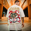 Camiseta Básica Com Estampa Daruma Cultura Japonesas
