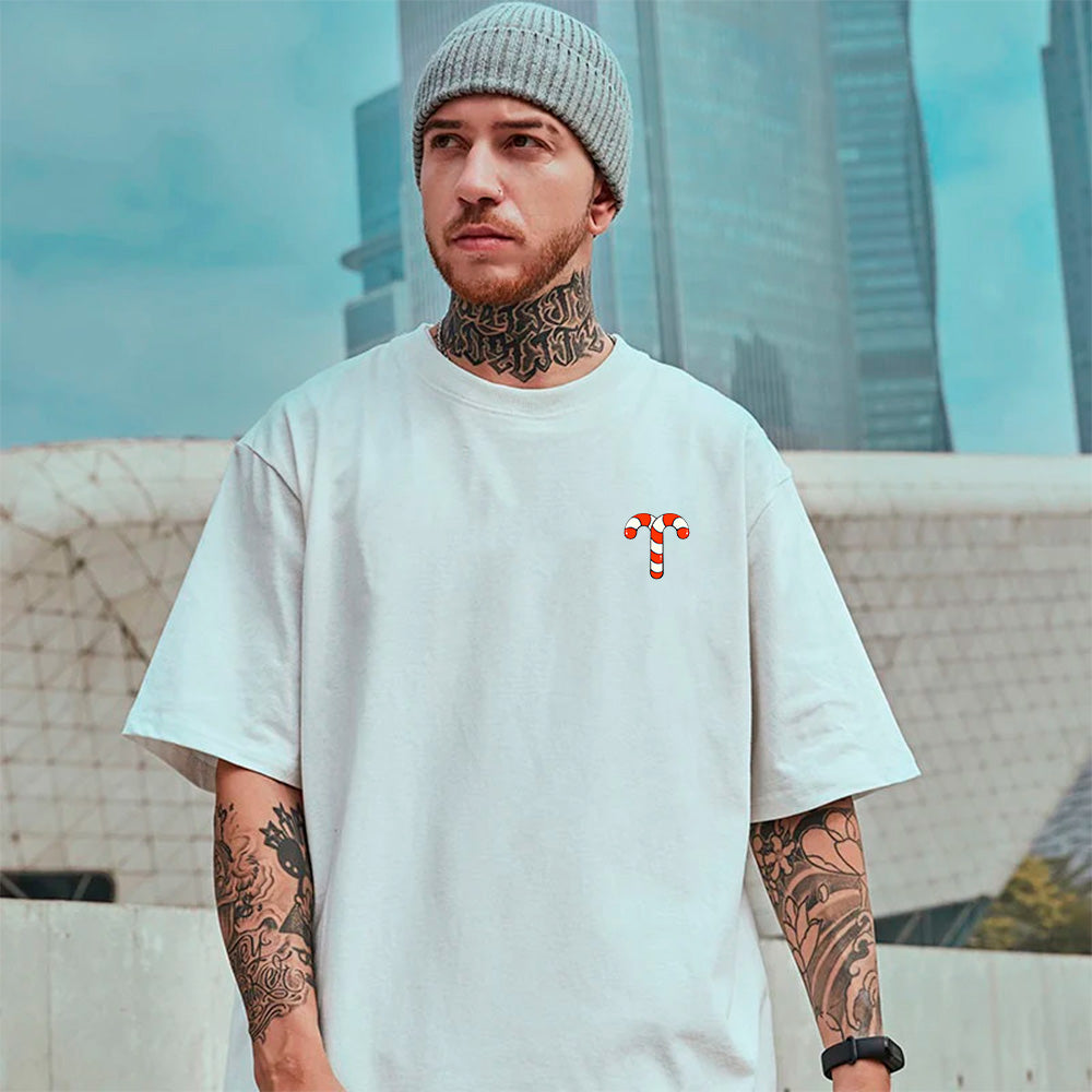 Camiseta Básica Unissex Com Estampa Doce DE Natal