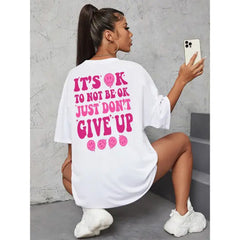 Camiseta Básica It's Ok to Not be Ok