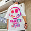 Camiseta Básica Naivete Smile - branco
