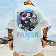 Camiseta Básica Panda Mecânico