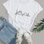camiseta feminina com estampa batimento cardíaco pet