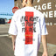 Camiseta Básica Masculina Street Up All Night Branco