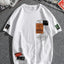 camiseta básica com estampa placas frases