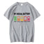 camiseta básica com estampa bateria social