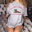 Camiseta Básica Feminina Com Estampa Cesta De morangos