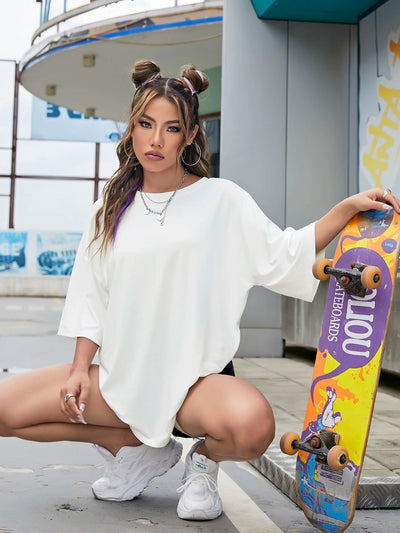 Camiseta Feminina sem estampa