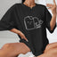 Camiseta Feminina com estampa Chá Feliz