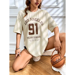 Camiseta Feminina Los Angeles Team League