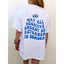 Camiseta Básica Feminina Com Estampa Olho Azul