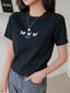 Camiseta Básica Feminina Borboletas See The Good Tumblr Preto