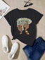 Camiseta feminina com estampa Mãos dinheiro