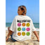 Camiseta Básica FEminina Com Estampa Rostos Felizes