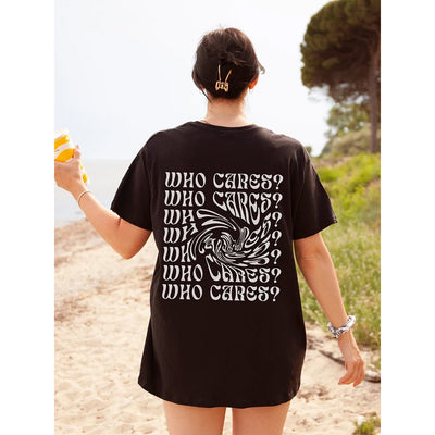 Camiseta Básica Unissex Com Estampa Quem Liga