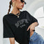 Camiseta Feminina Com Estampa Vida De Esposa