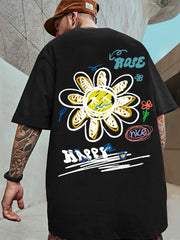 Camiseta Masculina Street Rose Flower Flor
