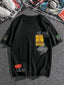 Camiseta masculina com estampa Frases placas
