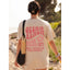 Camiseta Básica feminina Com Estampa Praia Oceano