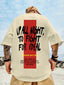 Camiseta Básica Masculina Street Up All Night pérola 
