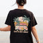 Camiseta Básica Com Estampa Van Rosa Coqueiro
